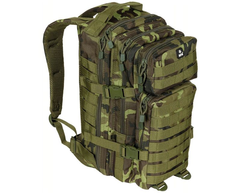 MFH US Assault I Backpack 30l M95 CZ Camo