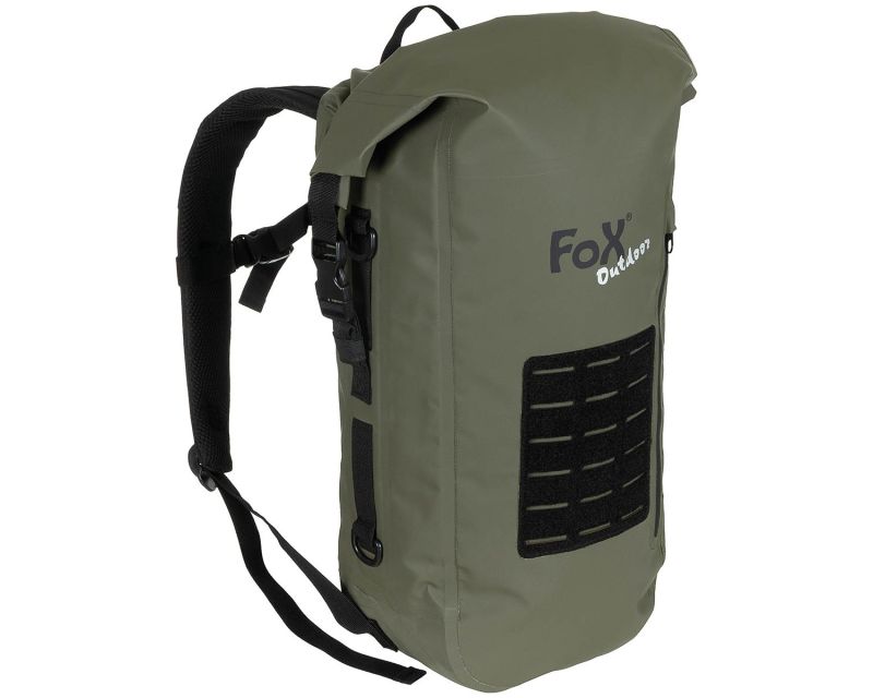 MFH Fox Outdoor Dry Pack 30 L Waterproof Backpack - Olive