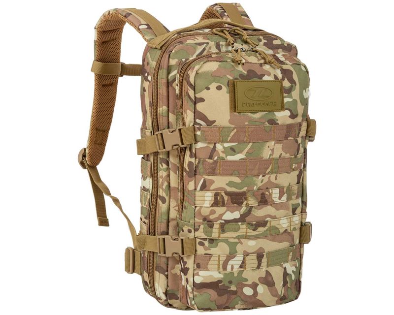 Highlander Forces Recon Backpack 20 l - Arid MC Camo