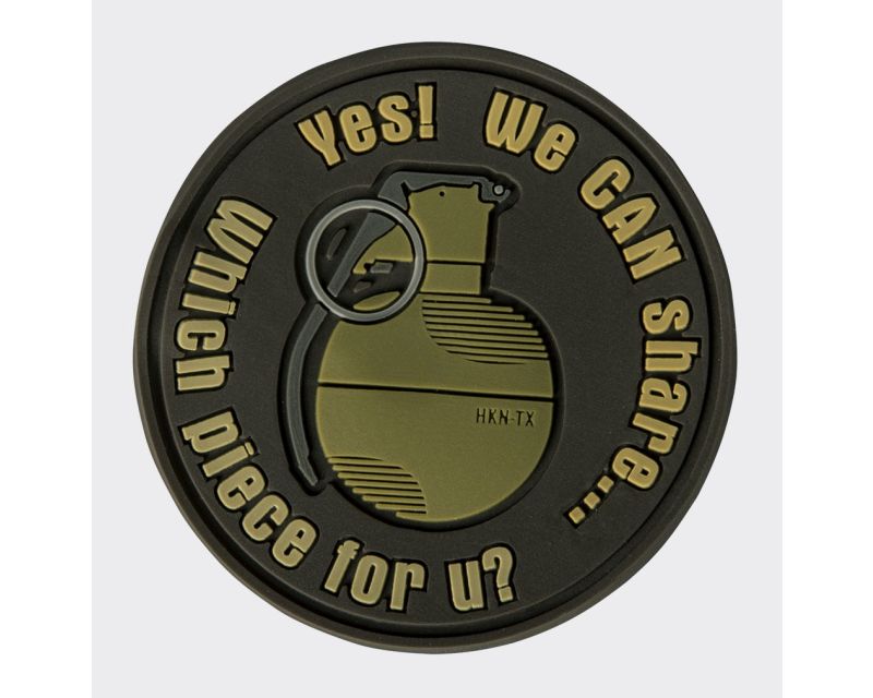 Helikon "We Can Share" PVC Patch - Brown