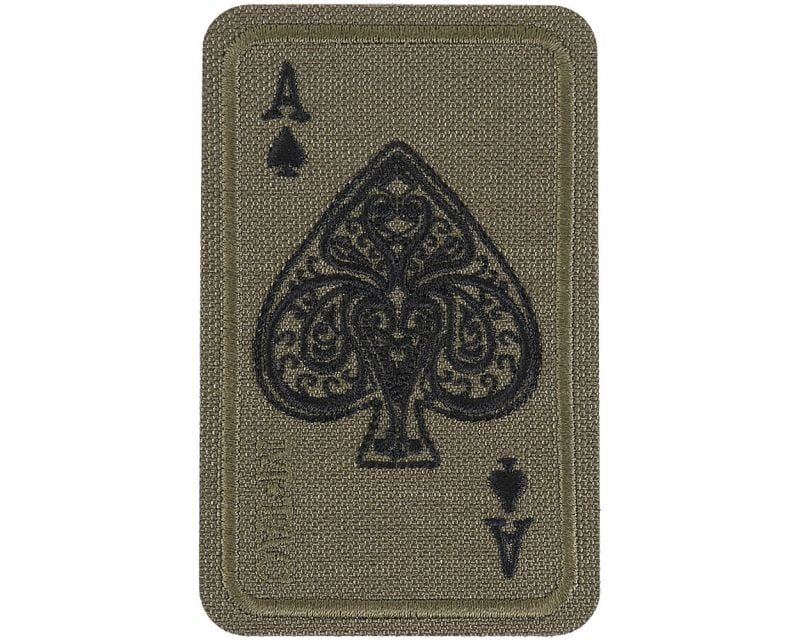 M-Tac Ace Of Spades Morale Patch - Ranger Green