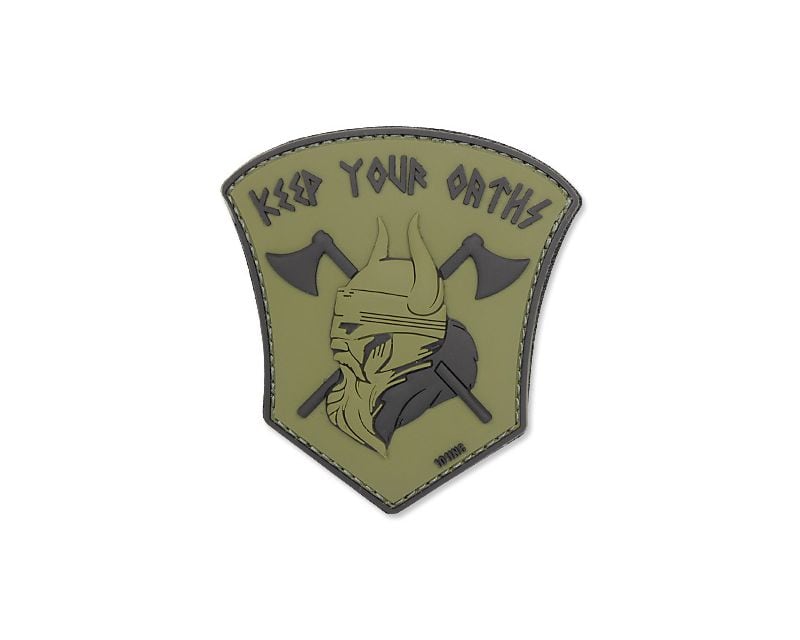 101 Inc. 3D Keep Your Oaths Morale Patch - Olive Drab