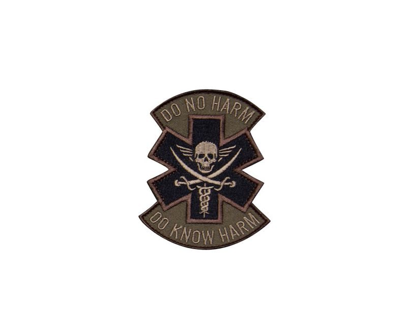 Do No Harm Pirate Morale Patch - Forest Green