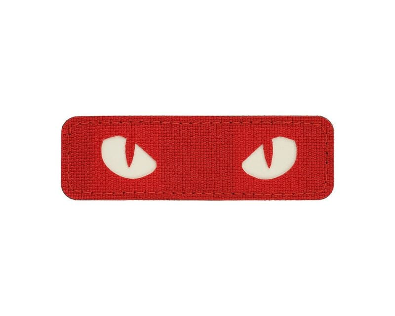 M-Tac patch Cat Eyes Laser Cut - Red/Wht