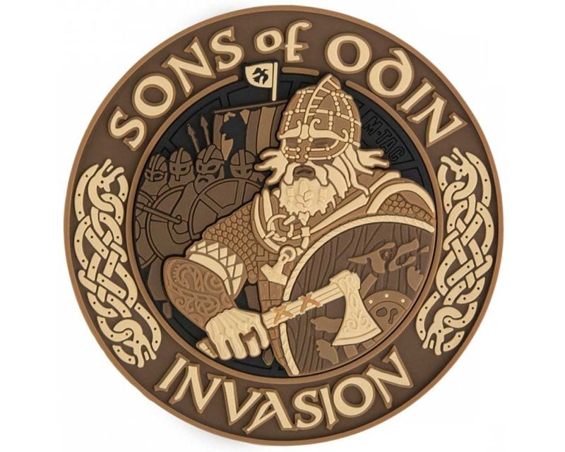 M-Tac Sons of Odin 3D PVC patch - Coyote