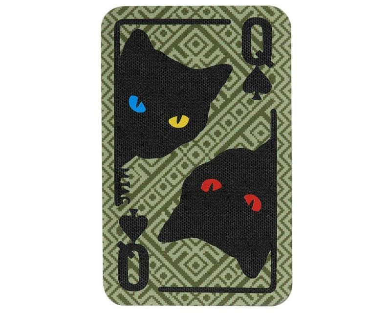 M-Tac Queen Of Spades Patch - Olive