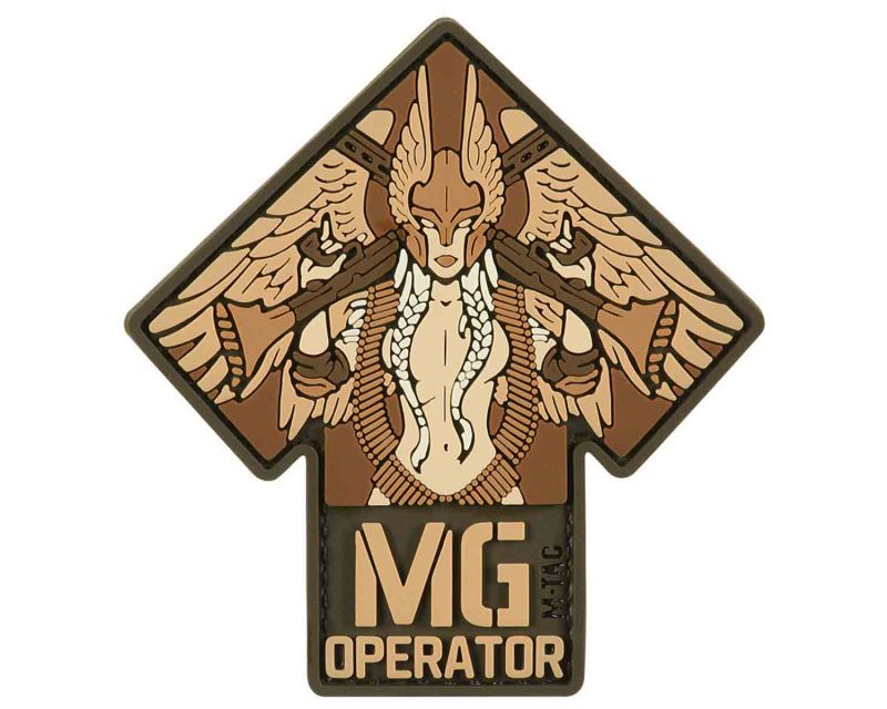M-Tac MG Operator PVC Morale Patch - Coyote