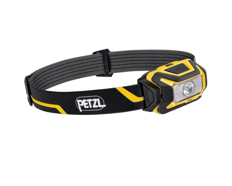 Petzl Aria 1 Black/Yellow Headlamp - 350 lumens