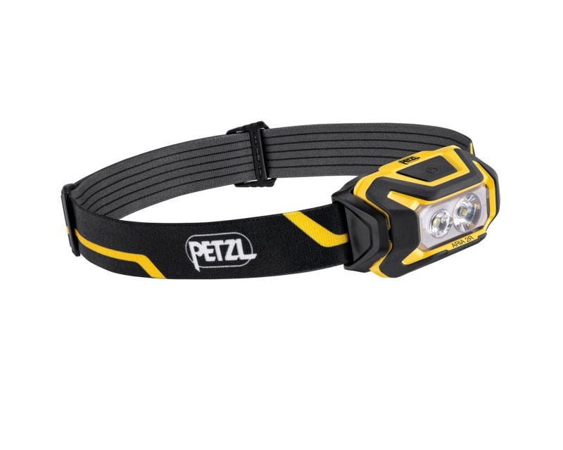 Petzl Aria 2R Black/Yellow Headlamp - 600 lumens