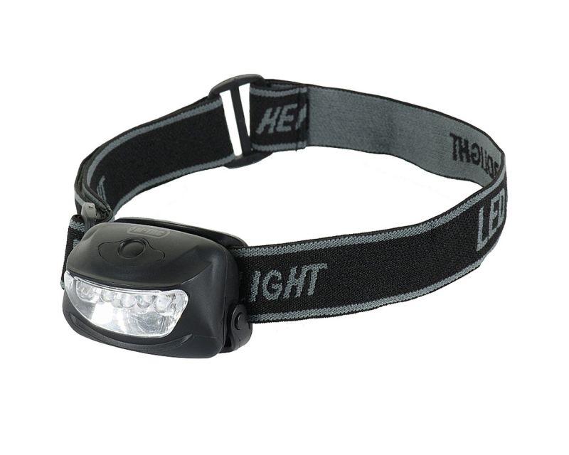 M-Tac 4+1 LED Headlamp Black - 18 lumens