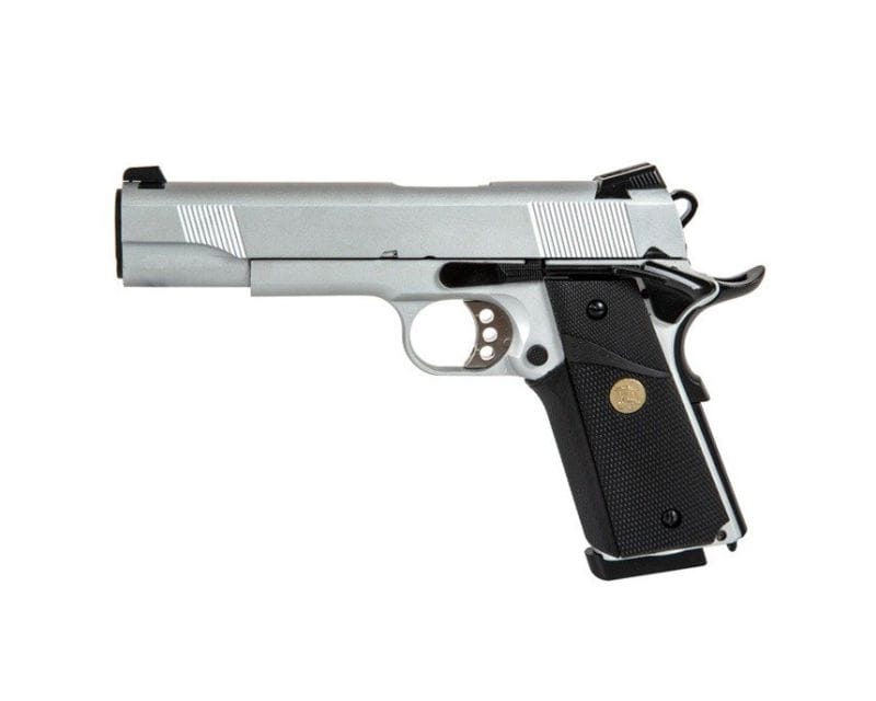 Double Bell GBB MEU pistol - Silver