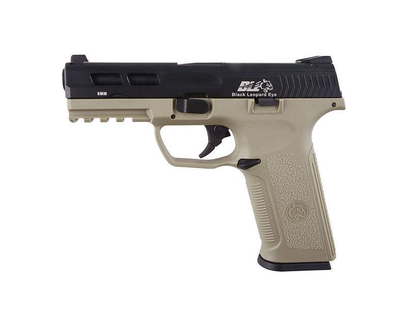 GBB BLE XAE pistol - black/tan