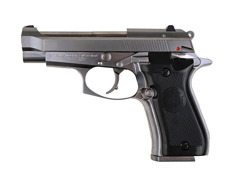 WE M84 Mini ASG GBB Pistol - Silver