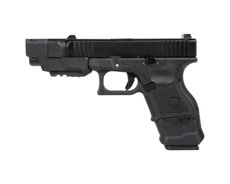 GBB Double Bell 824A Advanced Airsoft Pistol CO2 - Black
