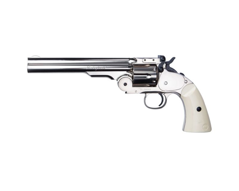 ASG CO2 Schofield 6" revolver - Silver