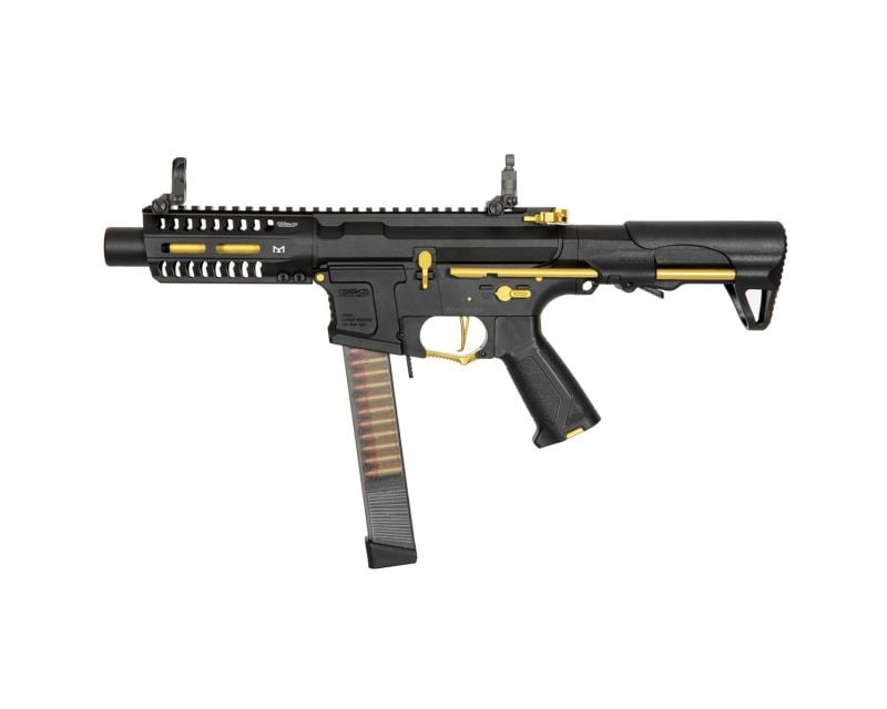 Submachine gun AEG G&G ARP9 - Black / Stealth Gold
