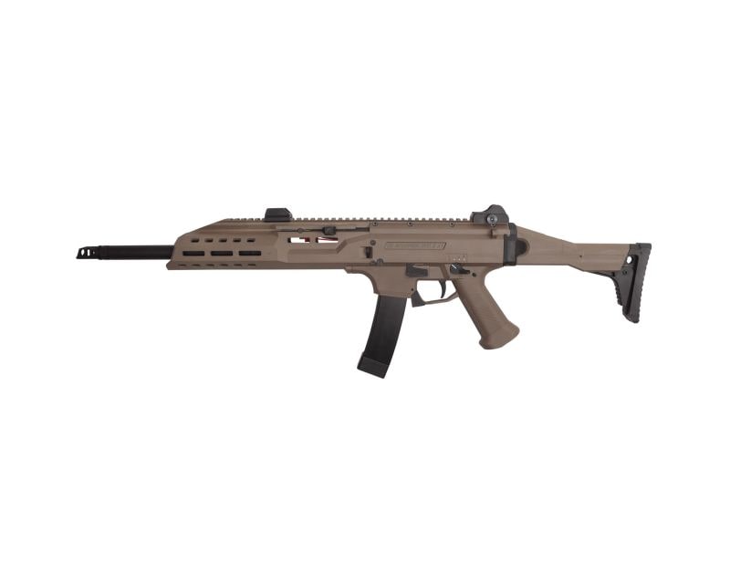 CZ Scorpion Evo 3 A1 Carbine tan AEG submachine gun - low power