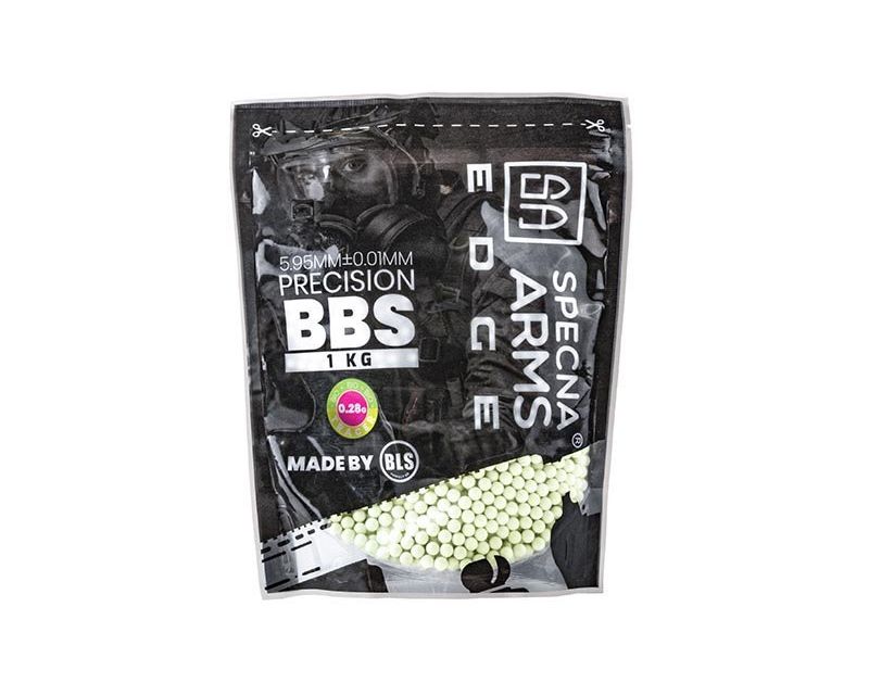 ASG Specna Arms EDGE Tracer 0.28g 1kg biodegradable BBs - green