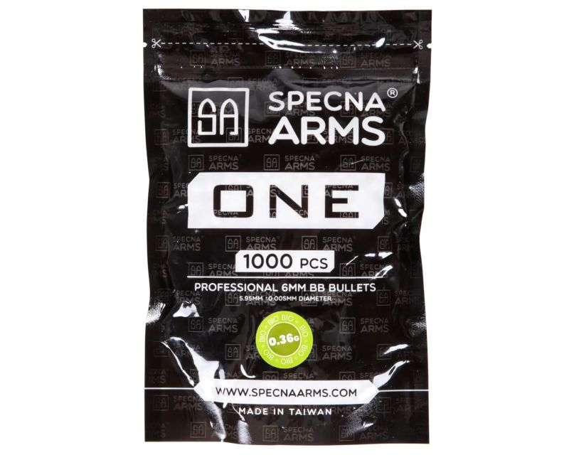 Specna Arms One Bio ASG BBs 0.36 g 1000 pcs. - White