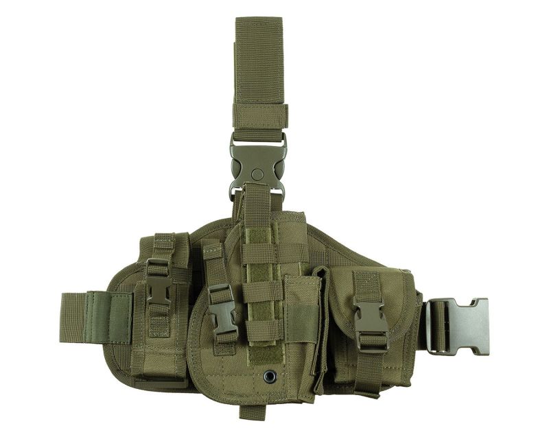 MFH MOLLE leg panel with holster - Olive