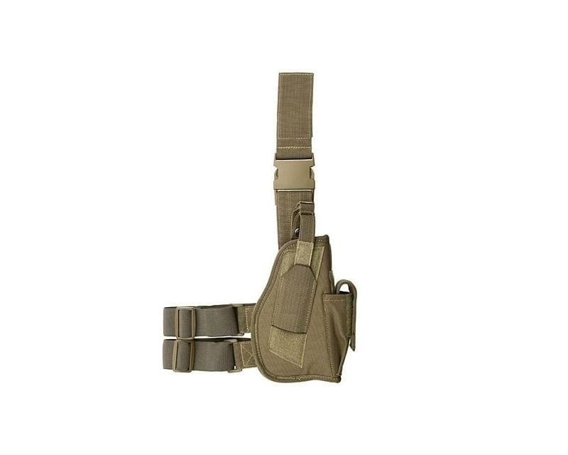 8Fields small and medium pistols thigh holster - coyote