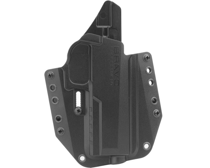 Bravo Concealment OWB RIght-hand Holster for Sig Sauer P320 9/40 Full Size pistol - Black
