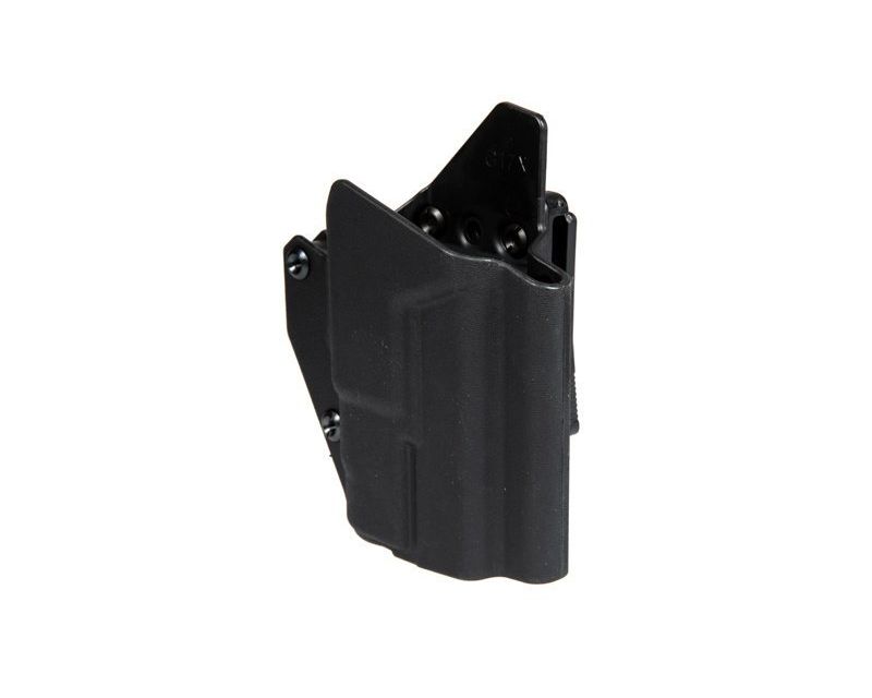FMA Composite Holster for G17L Replicas with Tactical Flashlight - Black