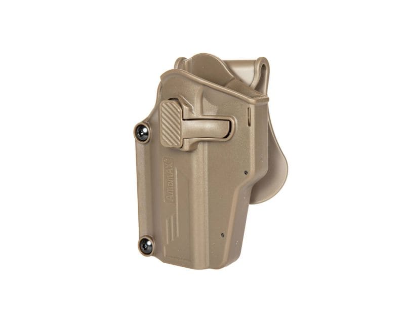 Amomax Per-Fit universal Left-handed holster - FDE