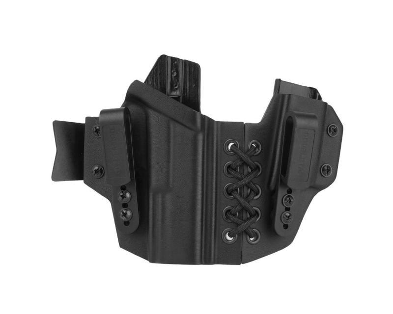 Doubletap Gear Glock 17 Kydex Appendix Elastic inner holster with mag pouch