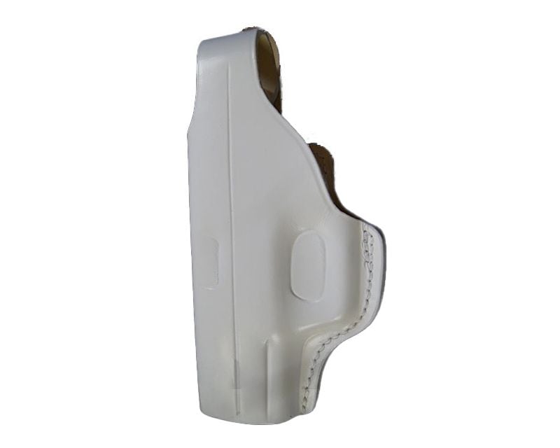 Left leather holster for Walther P99 pistols - White