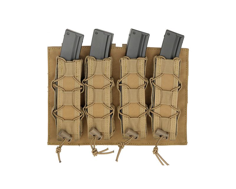 8Fields 4-Magazine Pouch SMG Coyote