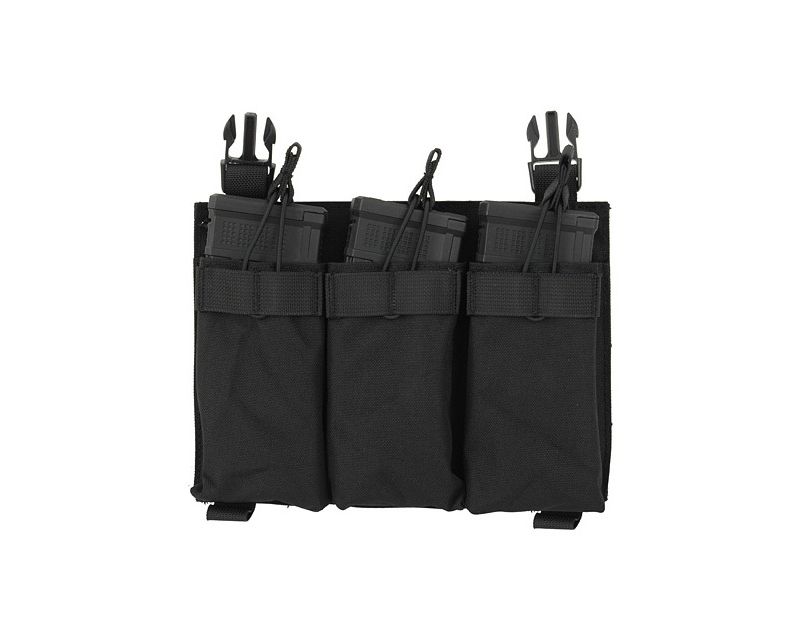 8Fields Buckle Up Triple pouch for M4 / M16 magazines - black