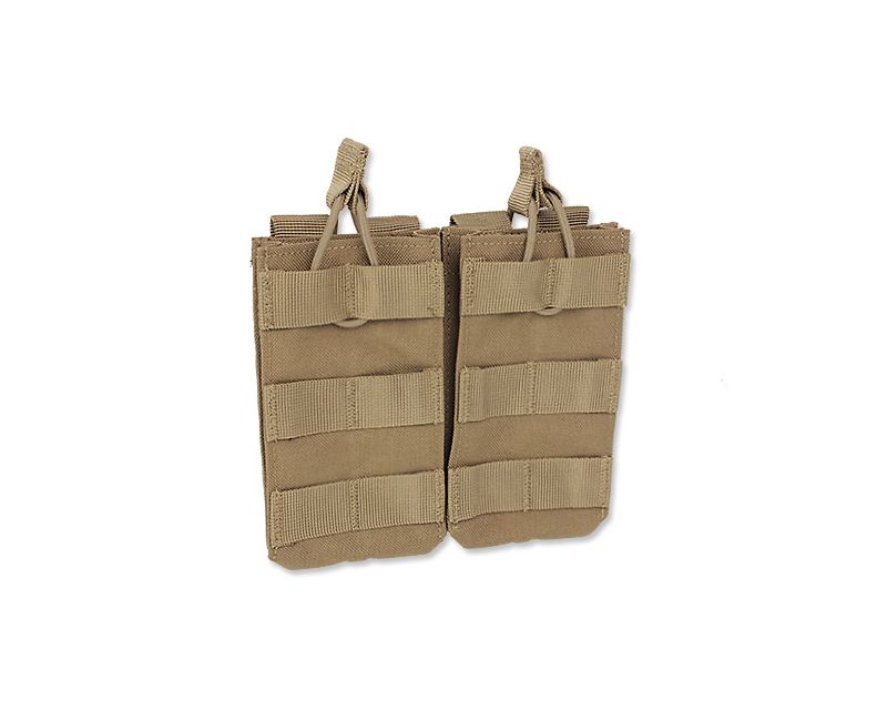 Condor Double Open Top pouch for M4/M16 magazines - Coyote Brown