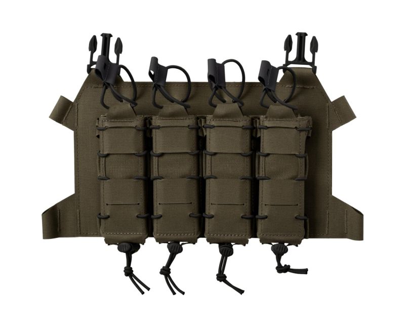Direct Action Skeletonized Quad SMG Flap Pouch - Ranger Green
