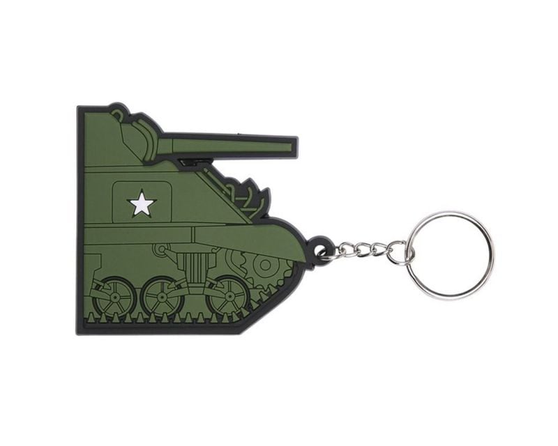 Fostex Keychain Sherman Tank 3D PVC