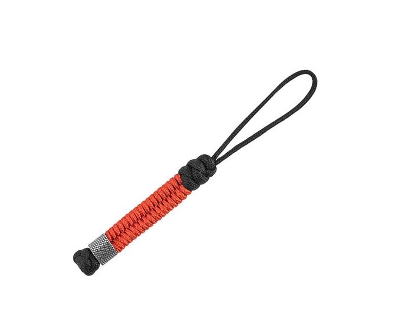 M-Tac Fish & Cylindre key ring - Black/Red