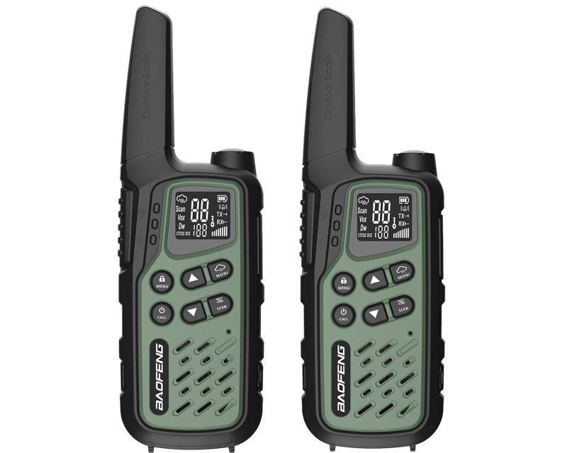 Baofeng BF-T25E PMR Radio-Telephone 2 pcs. - Green