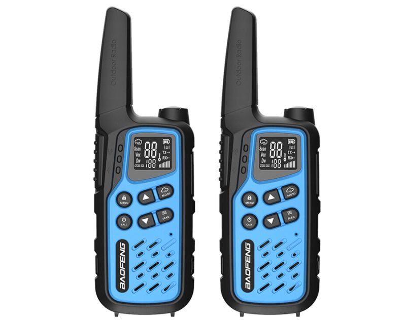 Baofeng BF-T25E PMR Radio-Telephone 2 pcs. - Blue
