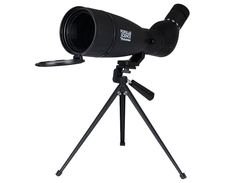 Celestron LandScout 20-60X65 Bluetooth telescope with a photo adapter