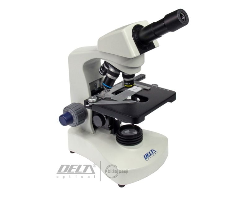 Delta Optical Genetic Pro Mono Microscope with battery