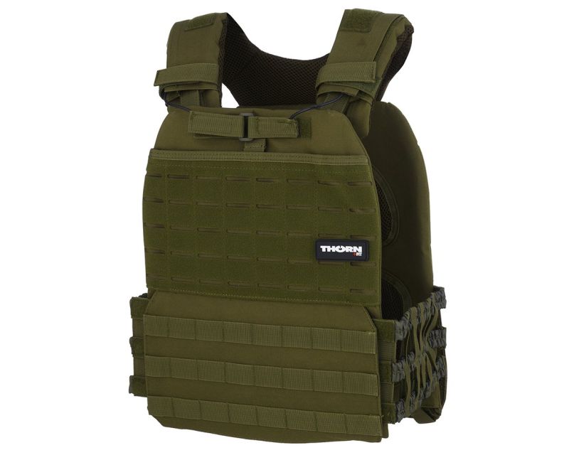 Thorn + Fit Tactic weight vest 20 lb / 9.3 kg - Army Green