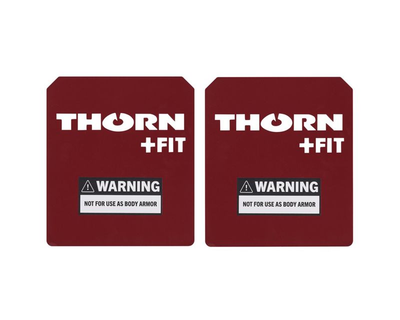 Thorn+Fit Plates for Tactic Vest 2 x 2,5 kg - red