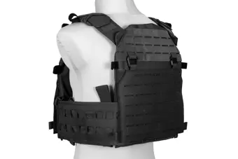 Advanced Laser-Cut Tactical Vest - Black