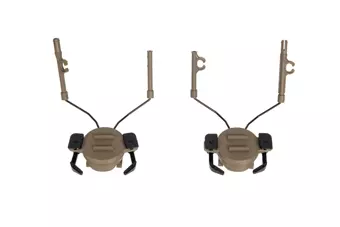 Headset mounting for EX type helmets (19-21mm) - Tan 
