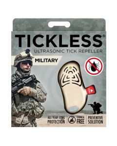 TickLess Military ultrasonic tick repellent - for humans - Beige