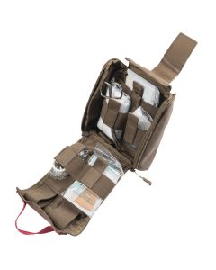 Mil -Tec first aid kit with equipment with equipment - Coyote