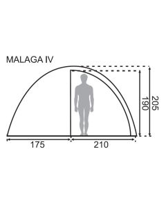 Fjord Nansen Malaga IV Four-Person Tent