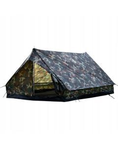 Mil-Tec Mini Pack Super 2-Person Tent - Woodland