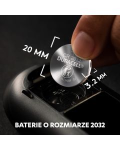 Duracell CR2032 3 V lithium battery - 2 pcs.