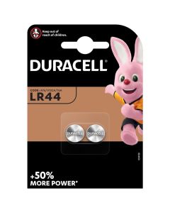 Duracell LR44 1,5 V Alkaline Battery 2 pcs